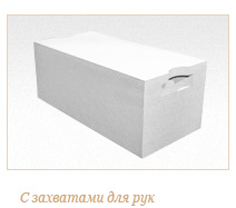 Газобетонный блок ГРАС D350, 600x200x400 мм