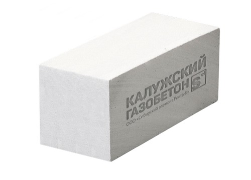 Газобетонные блоки Калужский D600 В3,5 625*250*500
